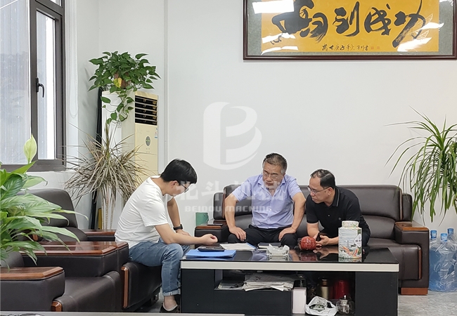 廣東客戶來澳门伟德app實地考察果殼伟德线上平台官网下载